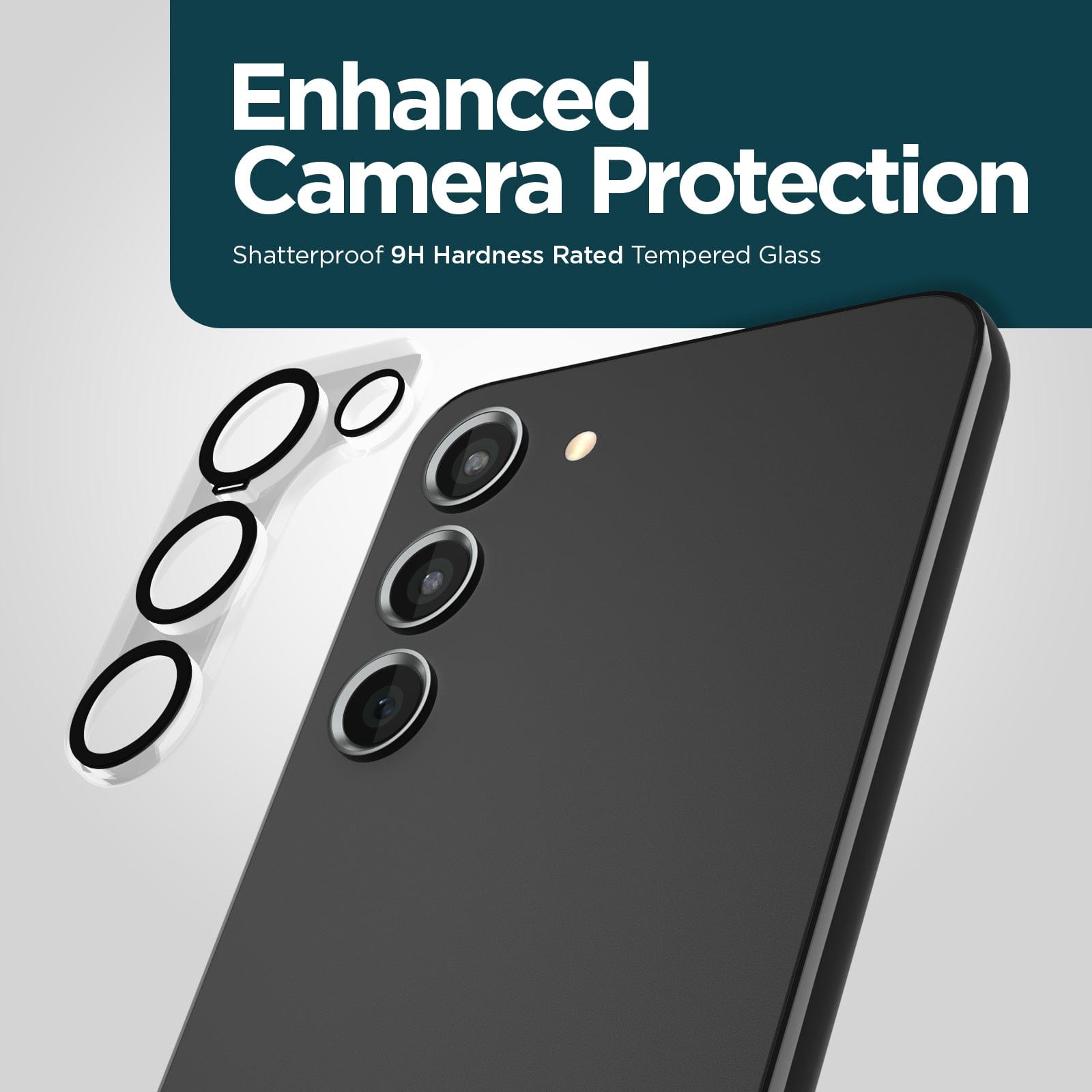 CASE-MATE Lens Protectors Galaxy S23 / S23+ verre caméra transparent