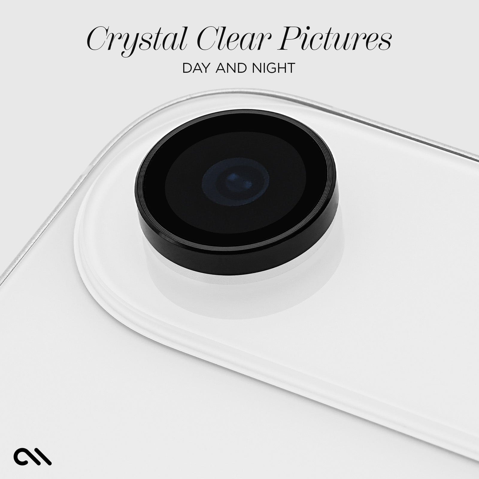 CASE-MATE Aluminum Ring Lens Protector protection caméra iPhone Air noire