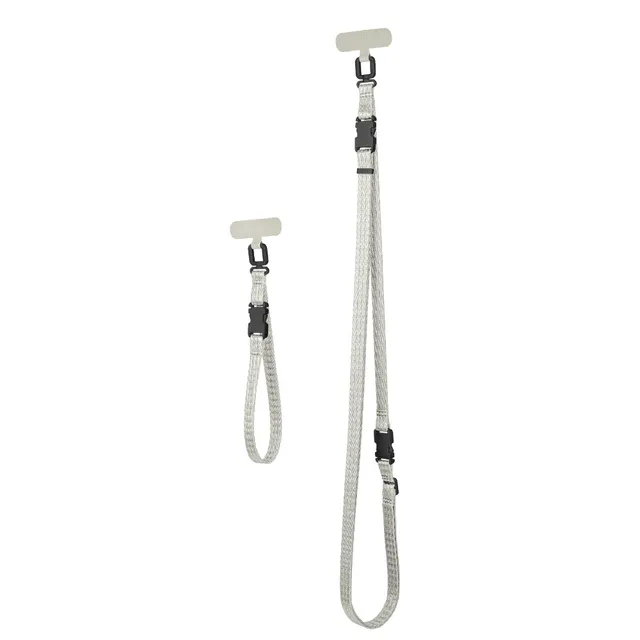 Moshi Accessories 2-in-1 Wrist & Crossbody Strap sangle téléphone blanc brume