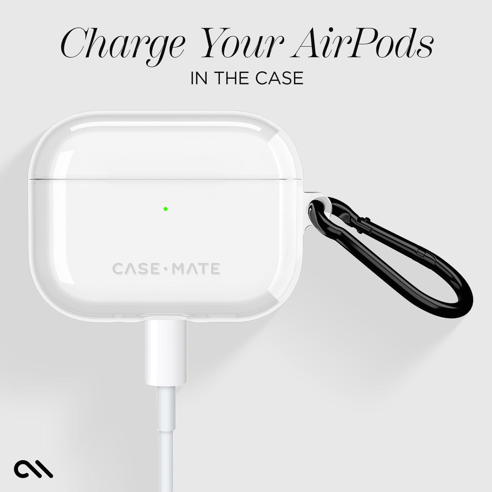 CASE-MATE AirPods Cases Tough Clear étui AirPods Pro 3 transparent