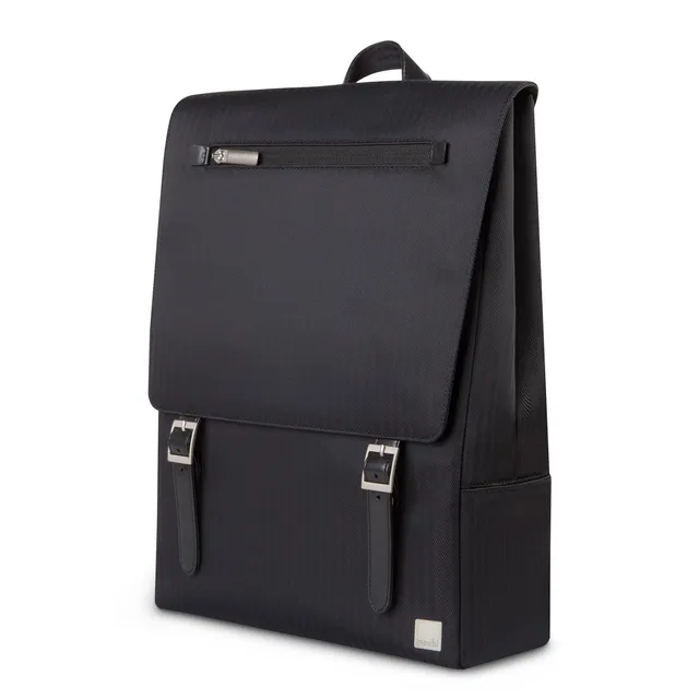 MOSHI Bags Helios Lite Slim Laptop Backpack sac à dos Herringbone Gray 13 pouces résistant aux intempéries