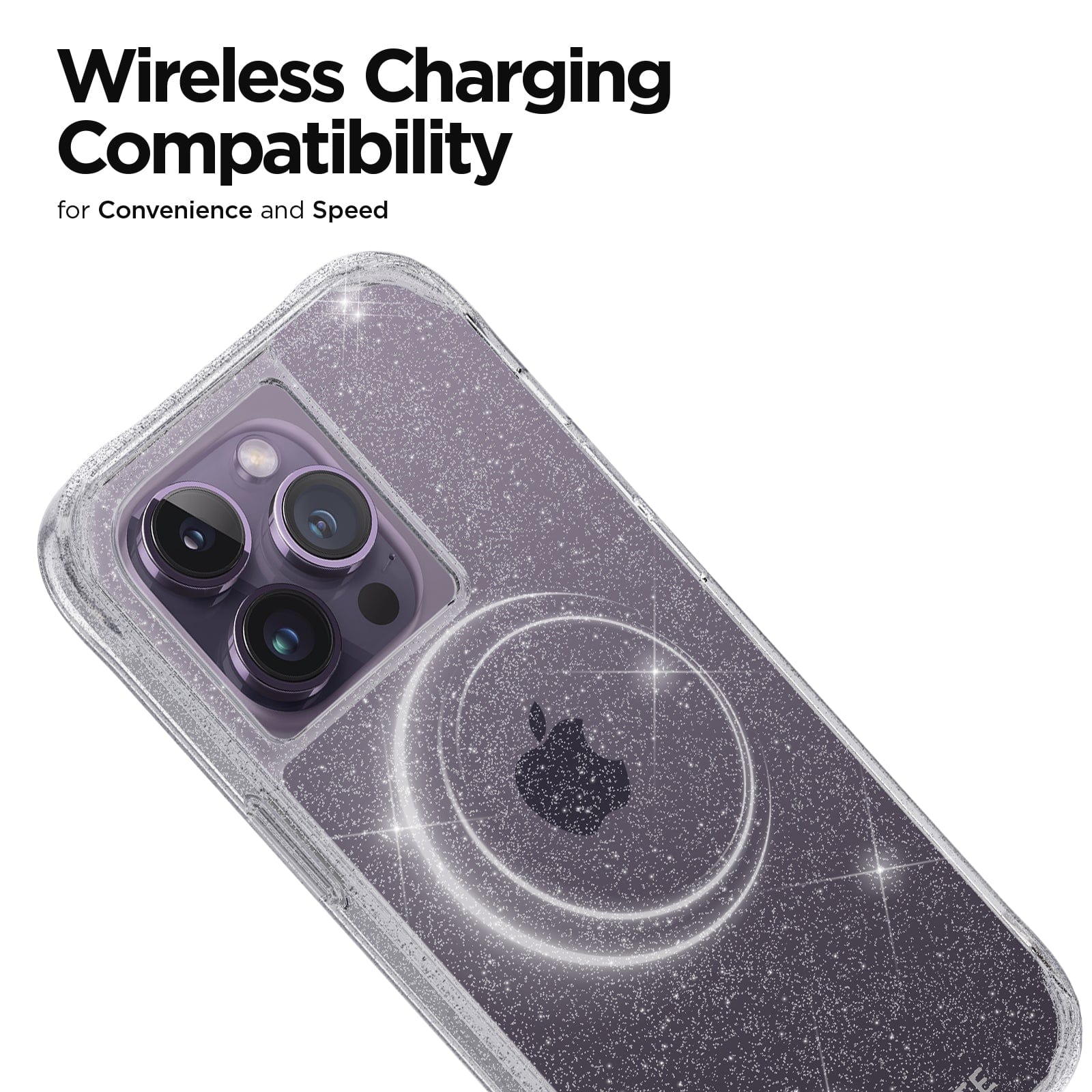CASE-MATE Phone Cases Sheer Crystal coque iPhone 14 Pro transparente