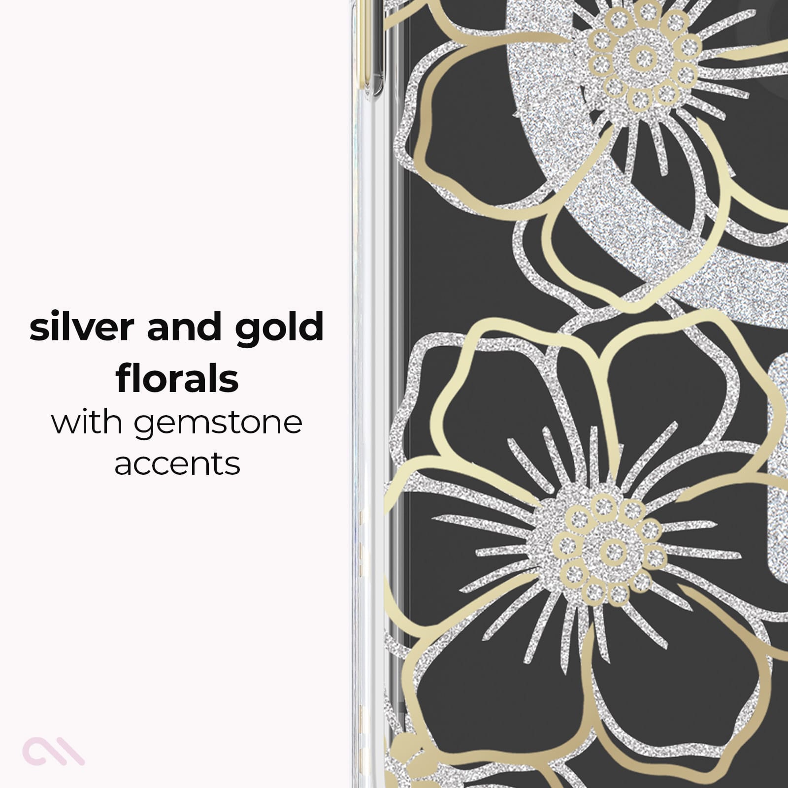 CASE-MATE Phone Cases Floral Gems coque Pixel 11 Pro XL motif floral