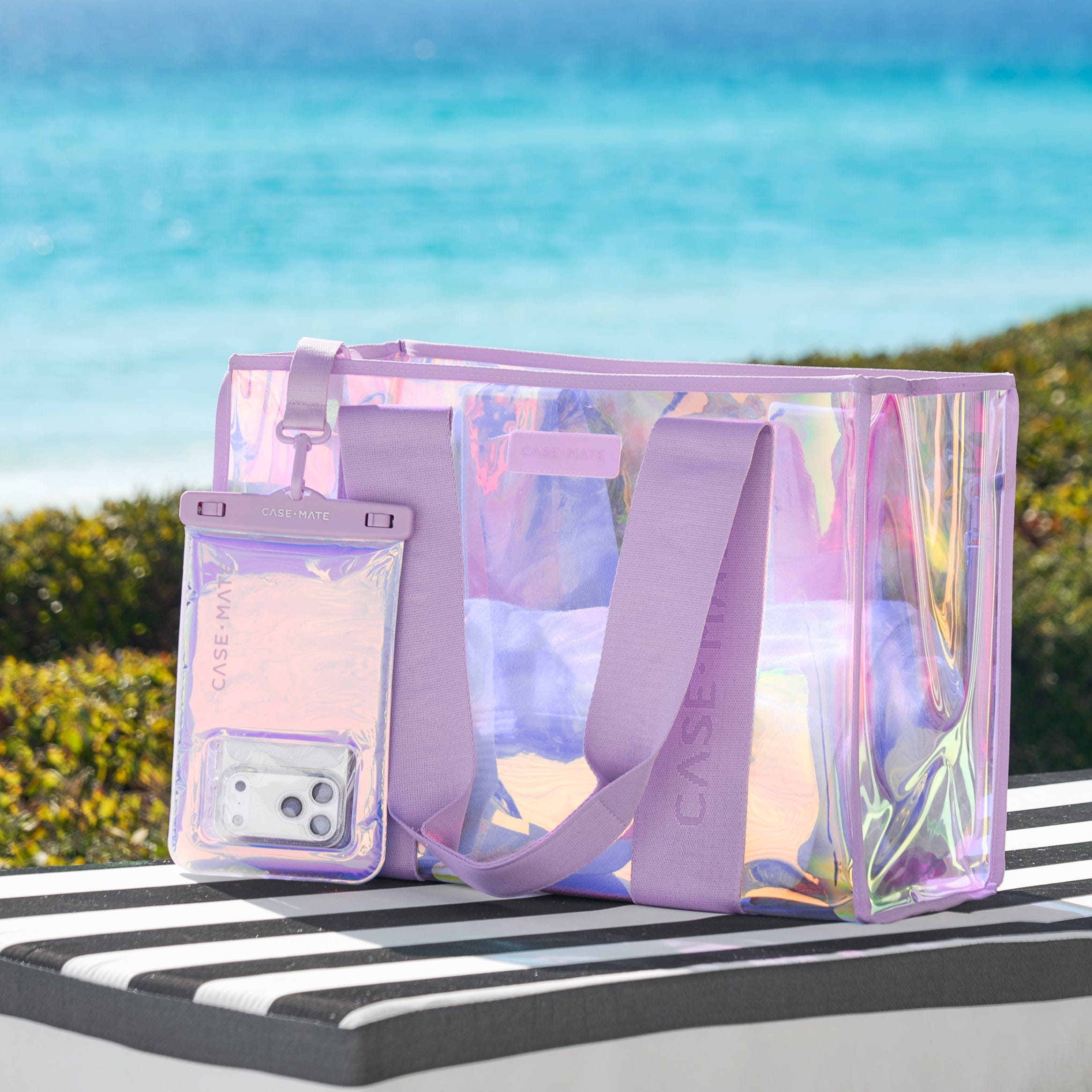 CASE-MATE Bundles The Essential Jelly Bundle ensemble sac et pochette Soap Bubble