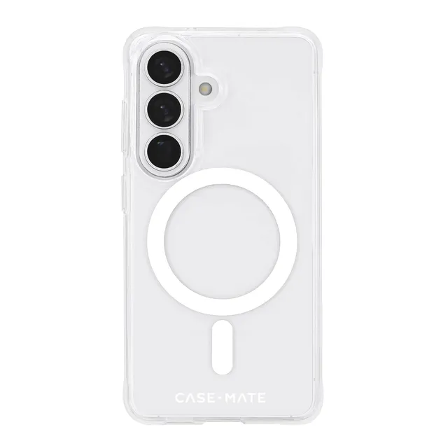 CASE-MATE Phone Cases Tough Clear with Magnet coque Galaxy S26 transparente magnétique