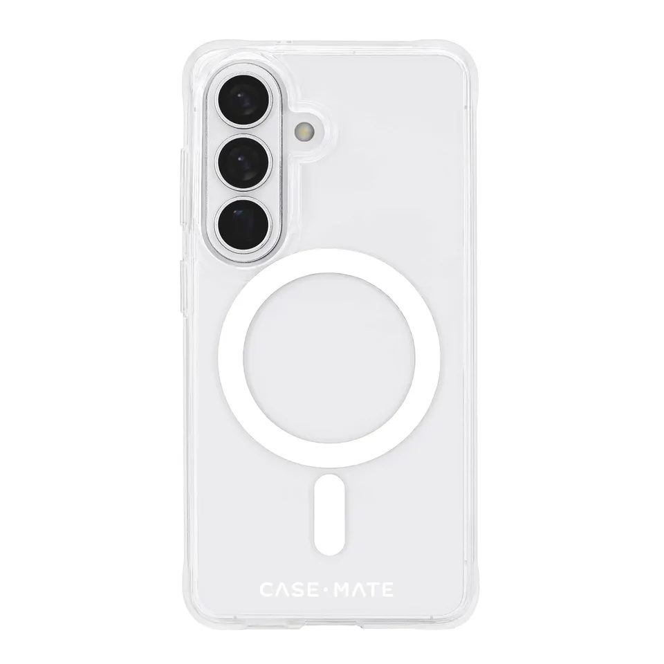 CASE-MATE Phone Cases Tough Clear with Magnet coque Galaxy S26 transparente magnétique