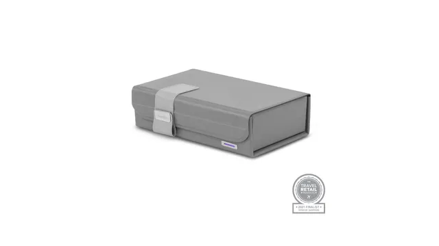 Moshi Wellness Deep Purple™ UV Sanitizer désinfecteur UV gris pliable