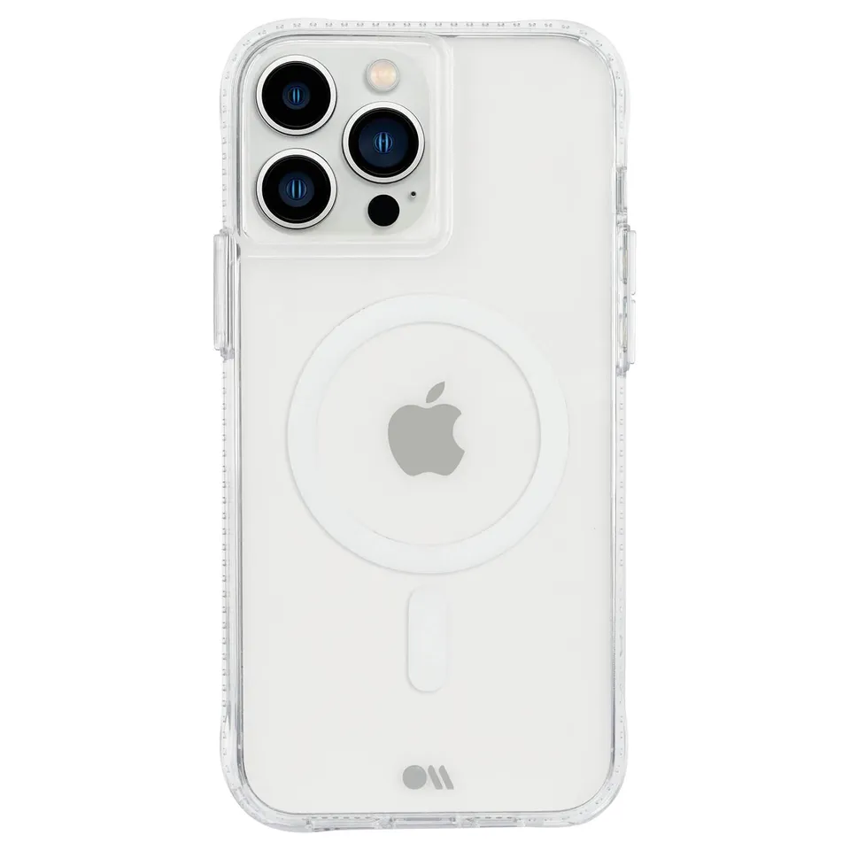 CASE-MATE Phone Cases Tough Clear Plus coque iPhone 13 Pro transparente MagSafe