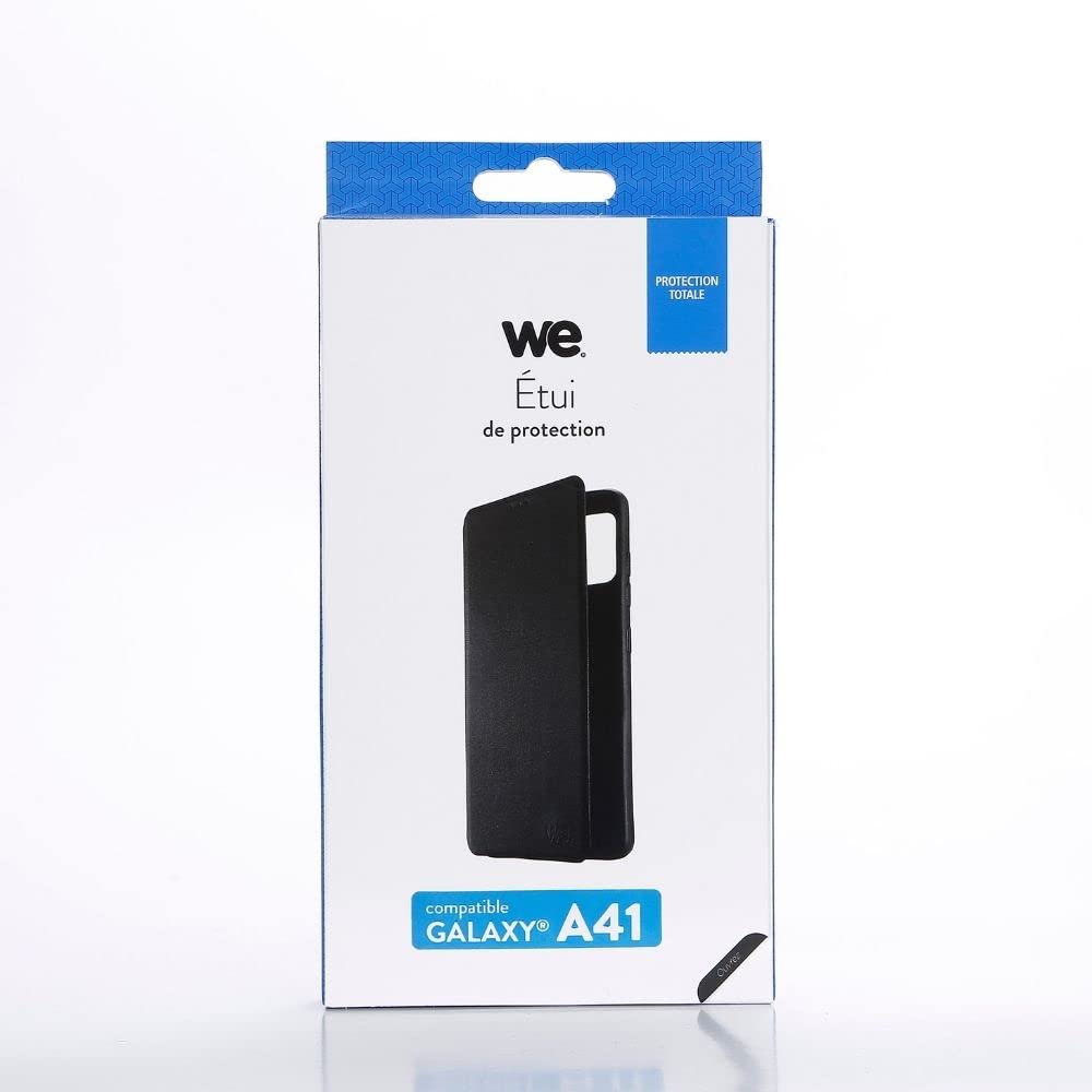 WE Accessoires Smartphone étui Samsung Galaxy A41 noir portefeuille