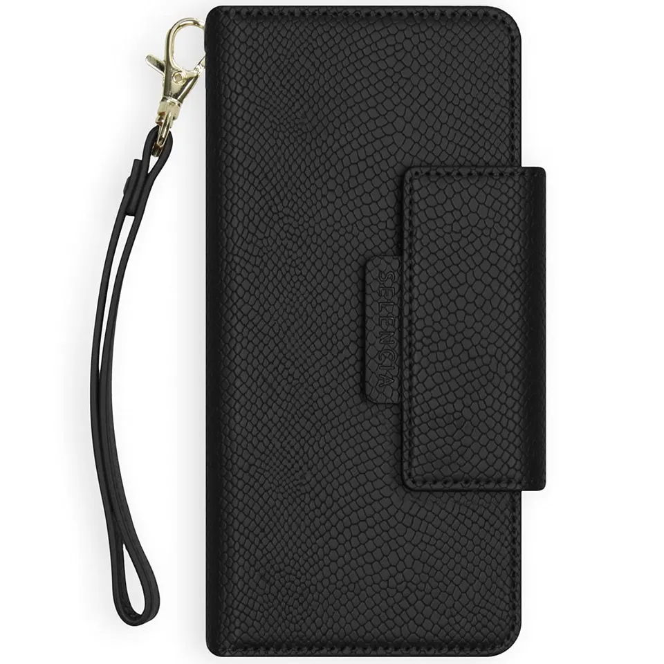 SELENCIA Llyr étui à rabat 2 en 1 iPhone 11 Pro serpent 4 cartes