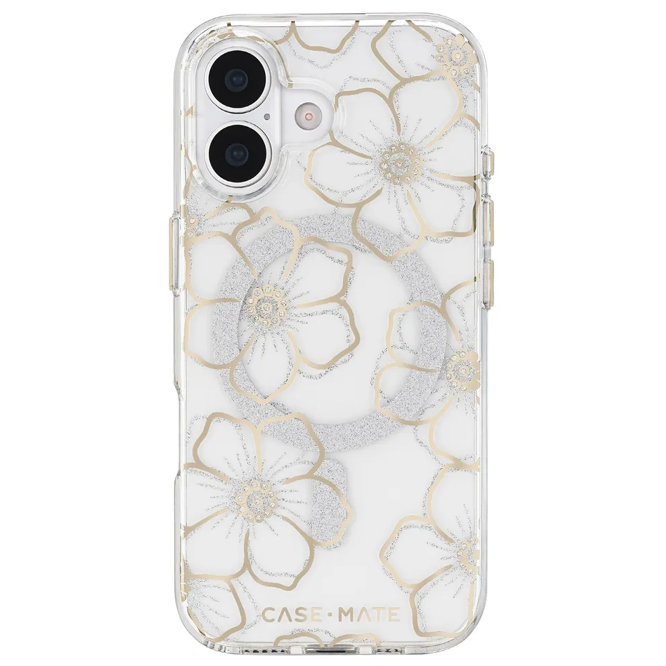 CASE-MATE Phone Cases Floral Gems MagSafe coque iPhone 17