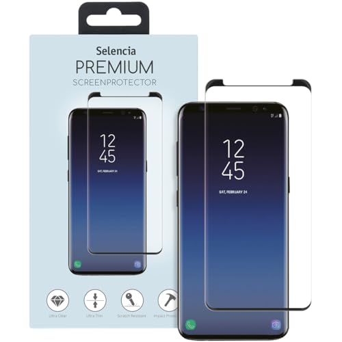 SELENCIA Protection d'écran en verre trempé G960 Galaxy S9 verre trempé couverture complète 9H