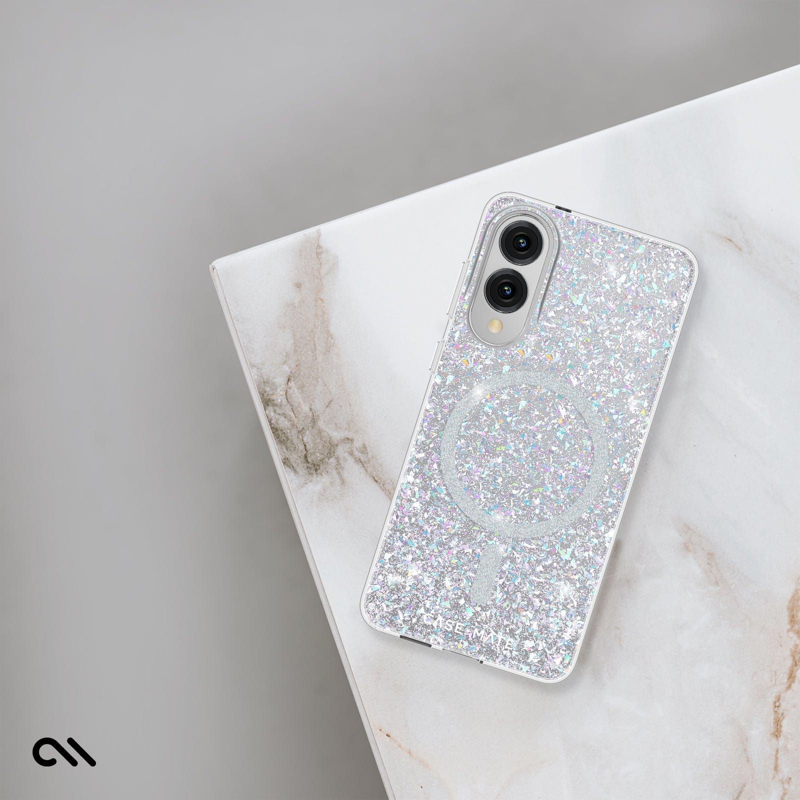 CASE-MATE Phone Cases Twinkle Disco with Magnet Galaxy S25 Edge coque Twinkle Disco