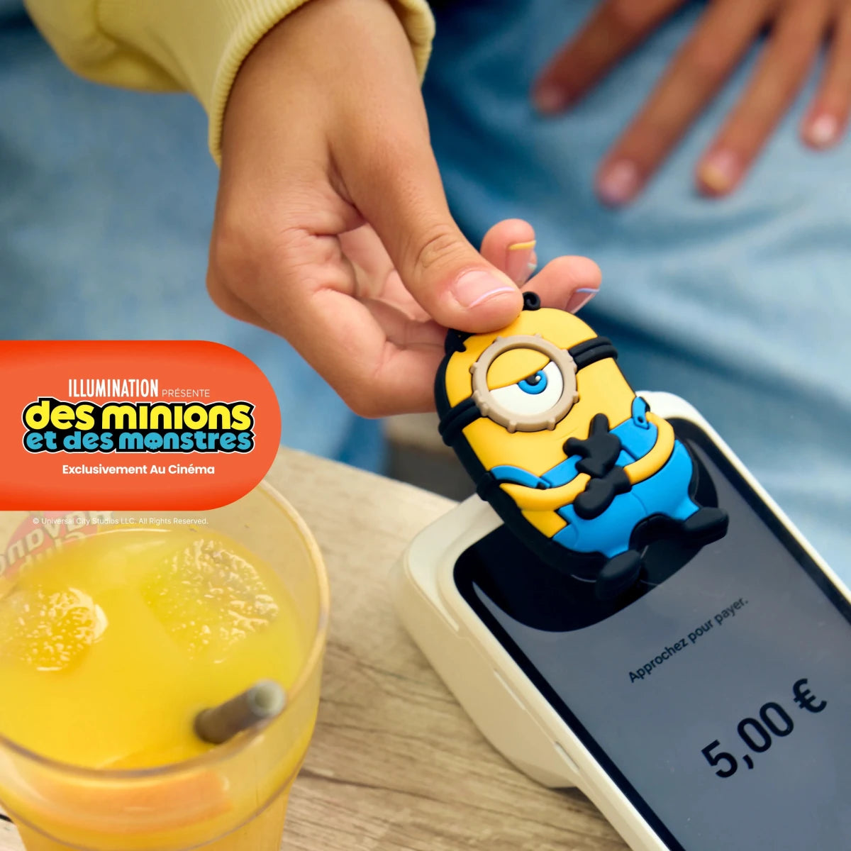 MoneyWalkie Tous les Walkies Walkie Minion James paiement sans contact