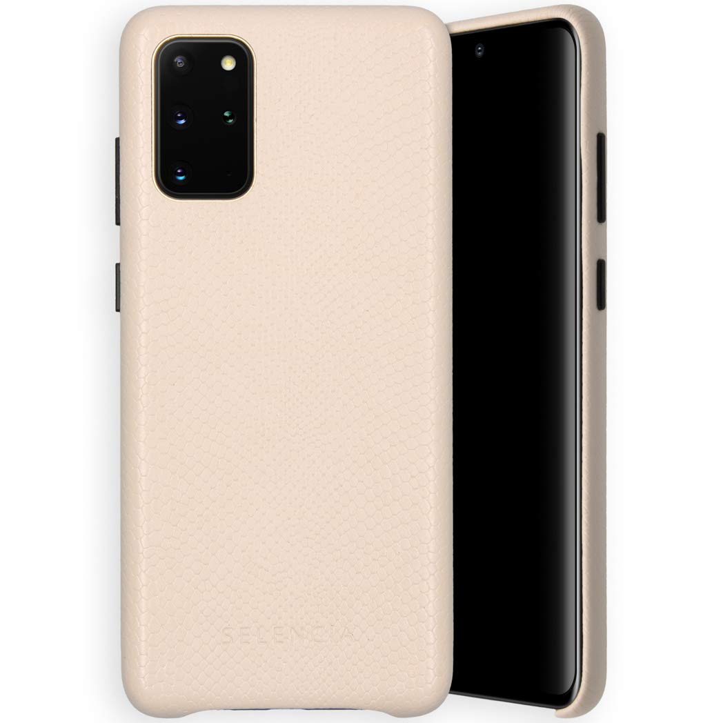 SELENCIA Gaia coque arrière iPhone 11 blanc aspect serpent