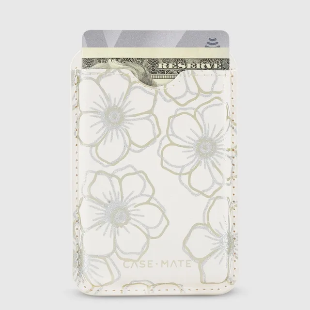 CASE-MATE MagSafe Accessories Floral Gems MagSafe Wallet portefeuille magnétique