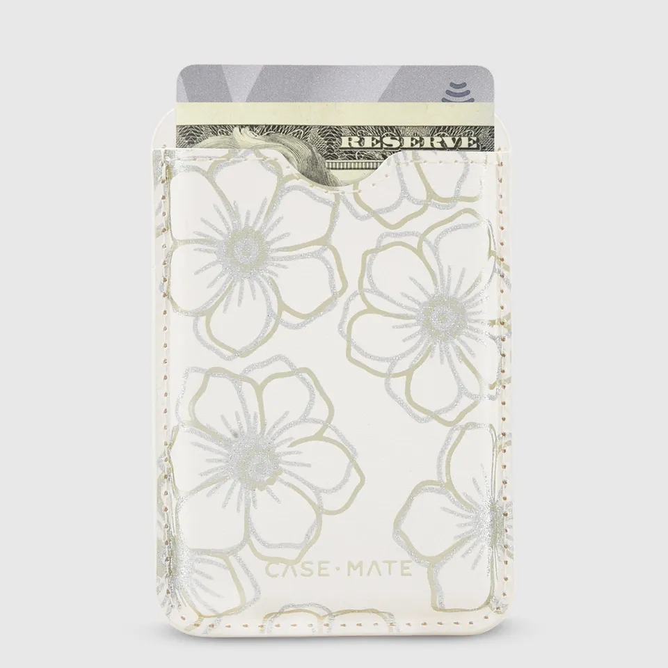 CASE-MATE MagSafe Accessories Floral Gems MagSafe Wallet portefeuille magnétique