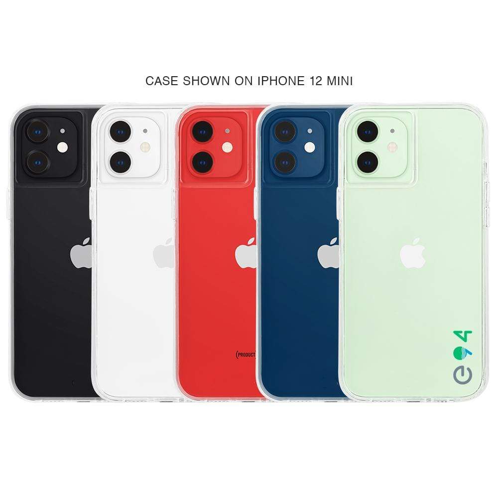 CASE-MATE ECO 94 Clear coque iPhone 12 mini transparente végétale