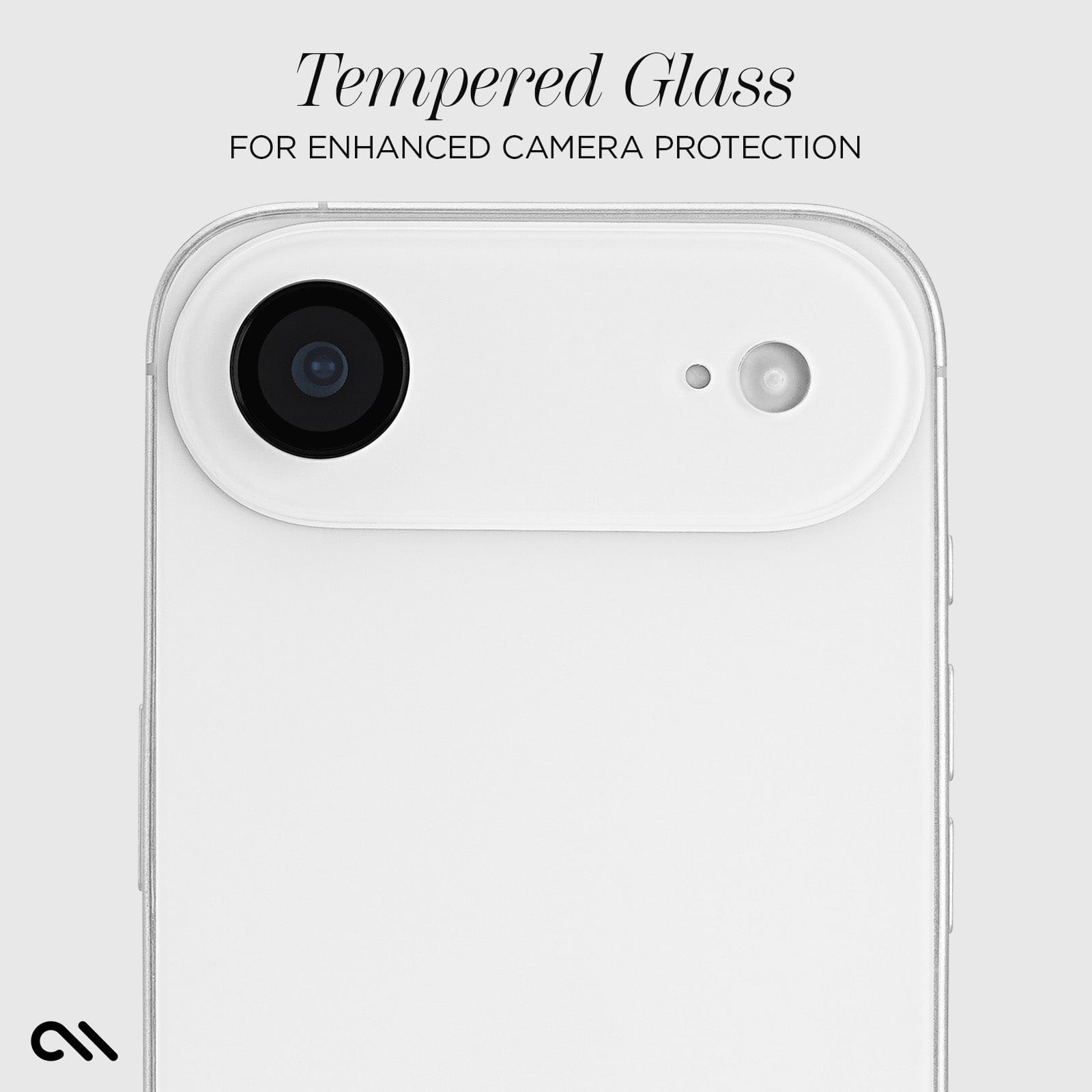 CASE-MATE Aluminum Ring Lens Protector protection caméra iPhone Air noire