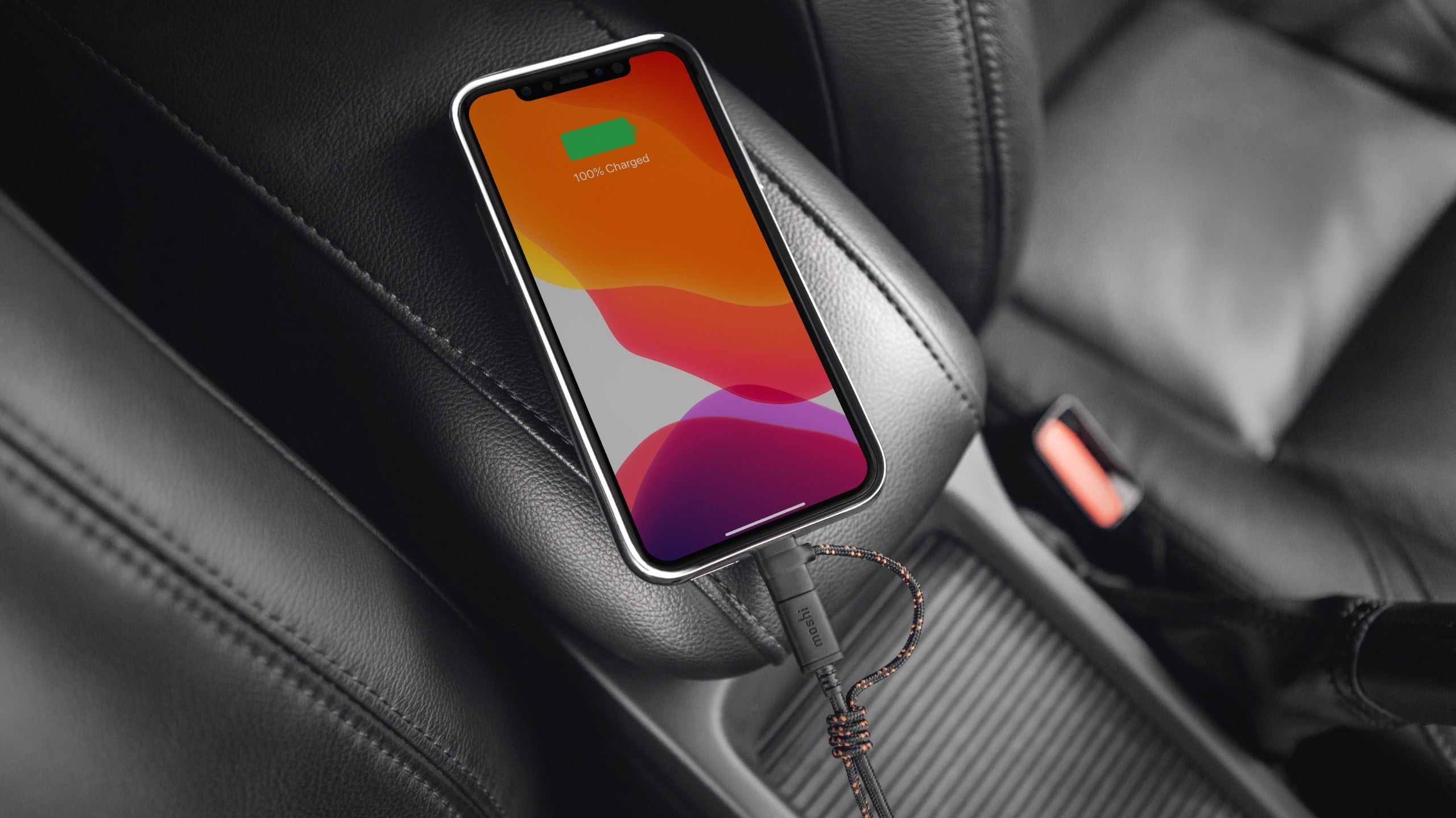 Moshi Cables and Adapters 3-in-1 Universal Charging Cable câble noir