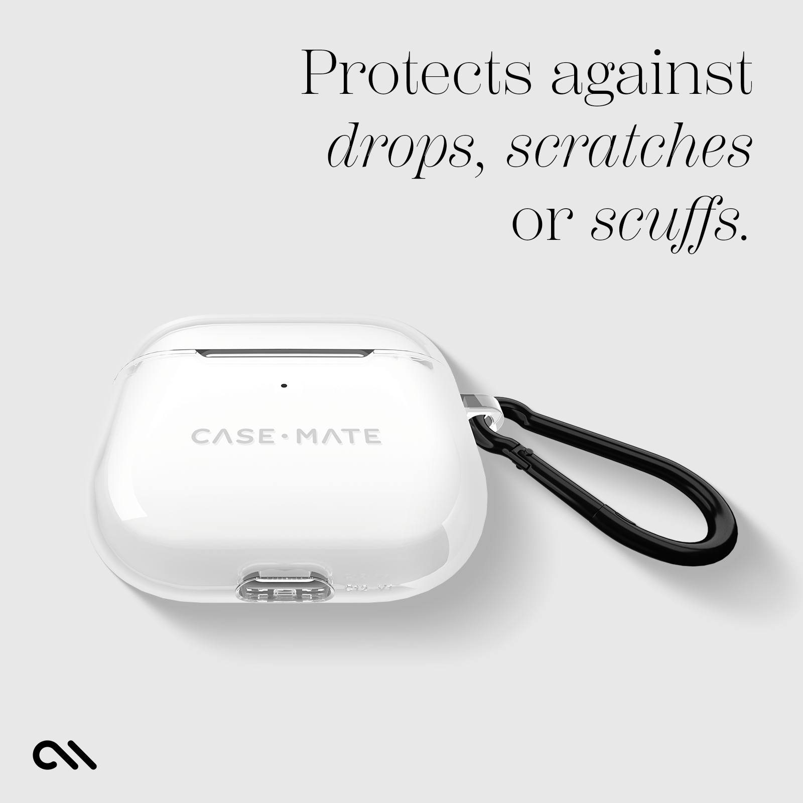 CASE-MATE AirPods Cases Tough Clear AirPods 4 & 5 coque transparente