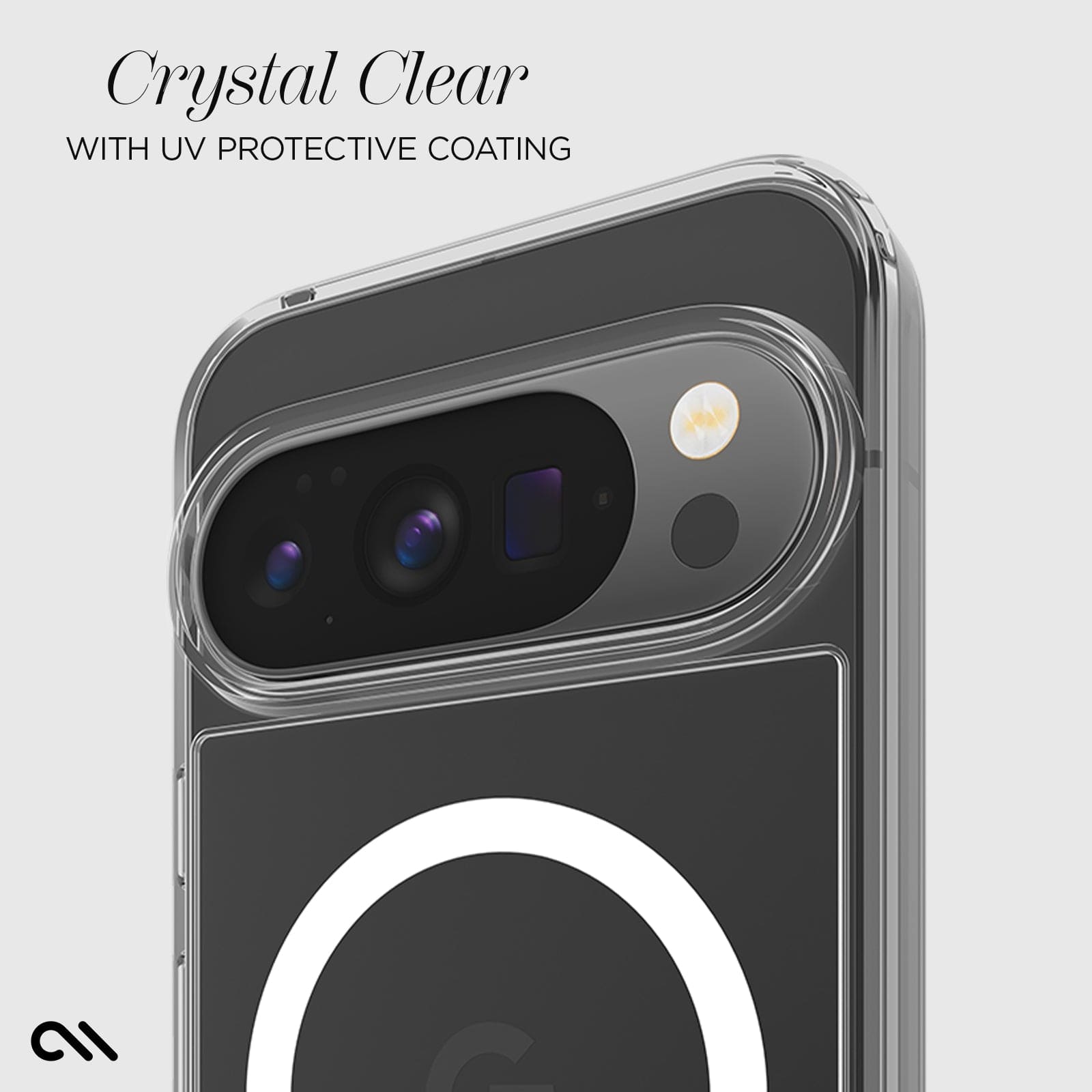 CASE-MATE Phone Cases Tough Clear with Magnet coque Pixel 10 / 10 Pro transparente