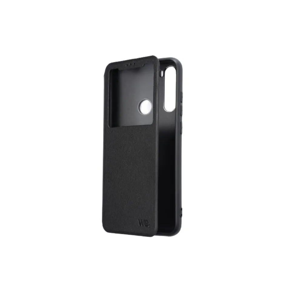 WE Accessoires Smartphone Redmi Note 8T étui noir, rabat magnétique