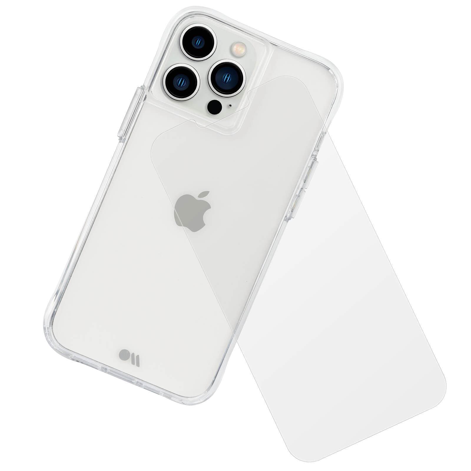 CASE-MATE Phone Cases Tough Clear Case + Screen Protector coque iPhone 13 Pro Max transparente antichute