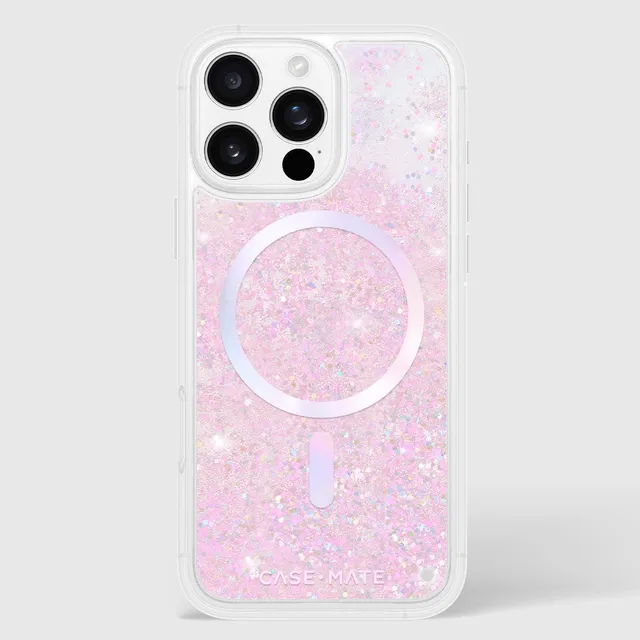 CASE-MATE Waterfall Soap Bubble® MagSafe iPhone 16 Pro Max coque irisée