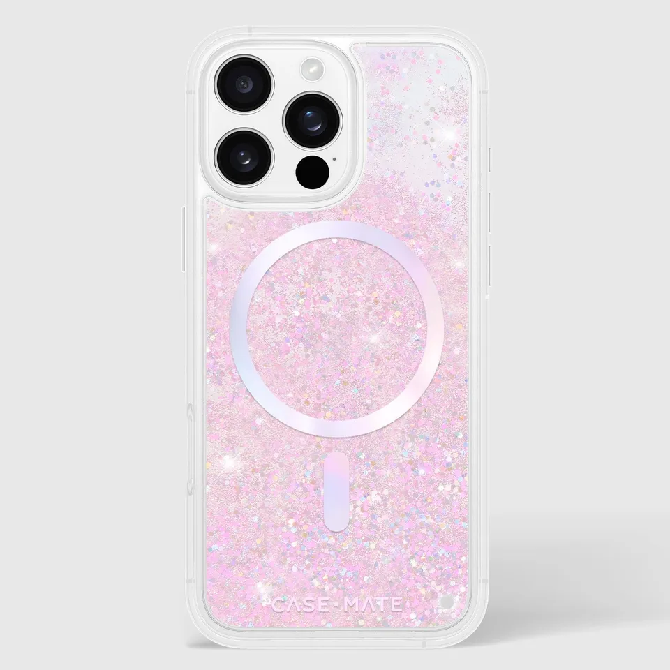 CASE-MATE Waterfall Soap Bubble® MagSafe iPhone 16 Pro Max coque irisée