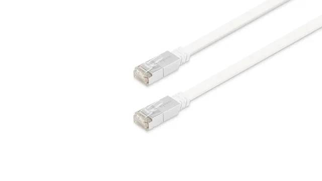 Moshi Cables and Adapters Gigabit Ethernet Cat 6 câble réseau 3,6 m blanc plat