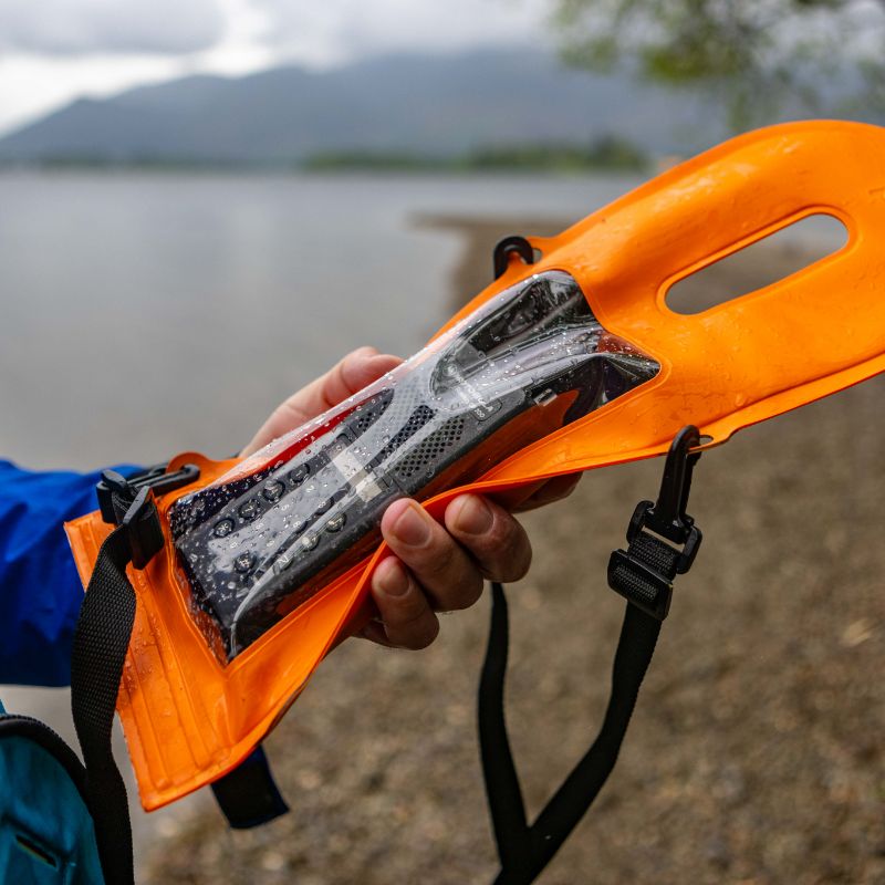 Aquapac 2-Way VHF Radios Rugged PRO Waterproof VHF Radio Case étui orange