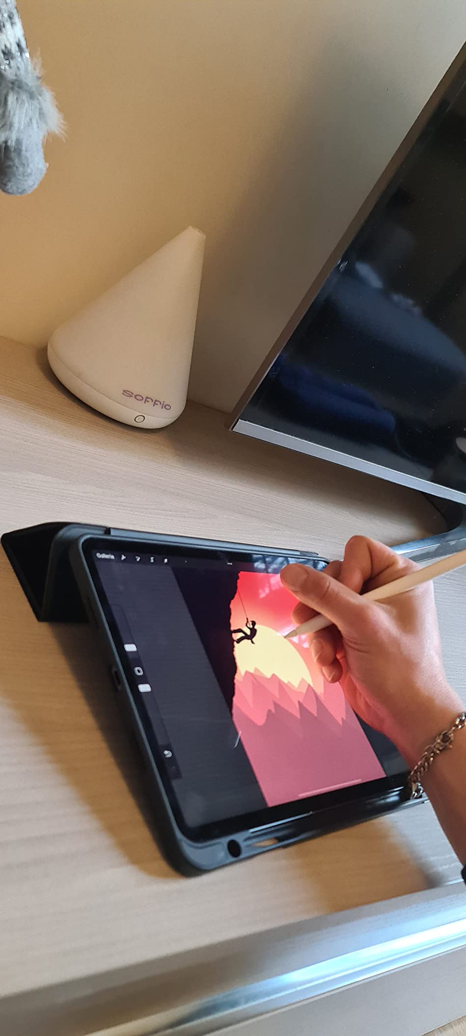 Dux Ducis Magi Series coque iPad Pro 12,9 pouces noire détachable