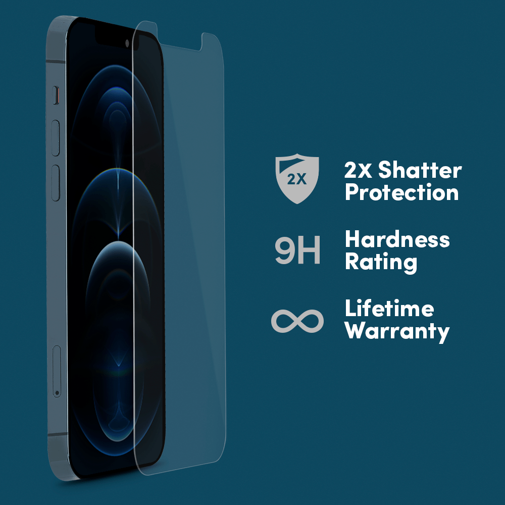 CASE-MATE Screen Protectors Glass Screen Protector protection écran iPhone 12/12 Pro transparente