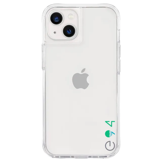 CASE-MATE Phone Cases Eco 94 (Clear) iPhone 13 coque transparente végétale