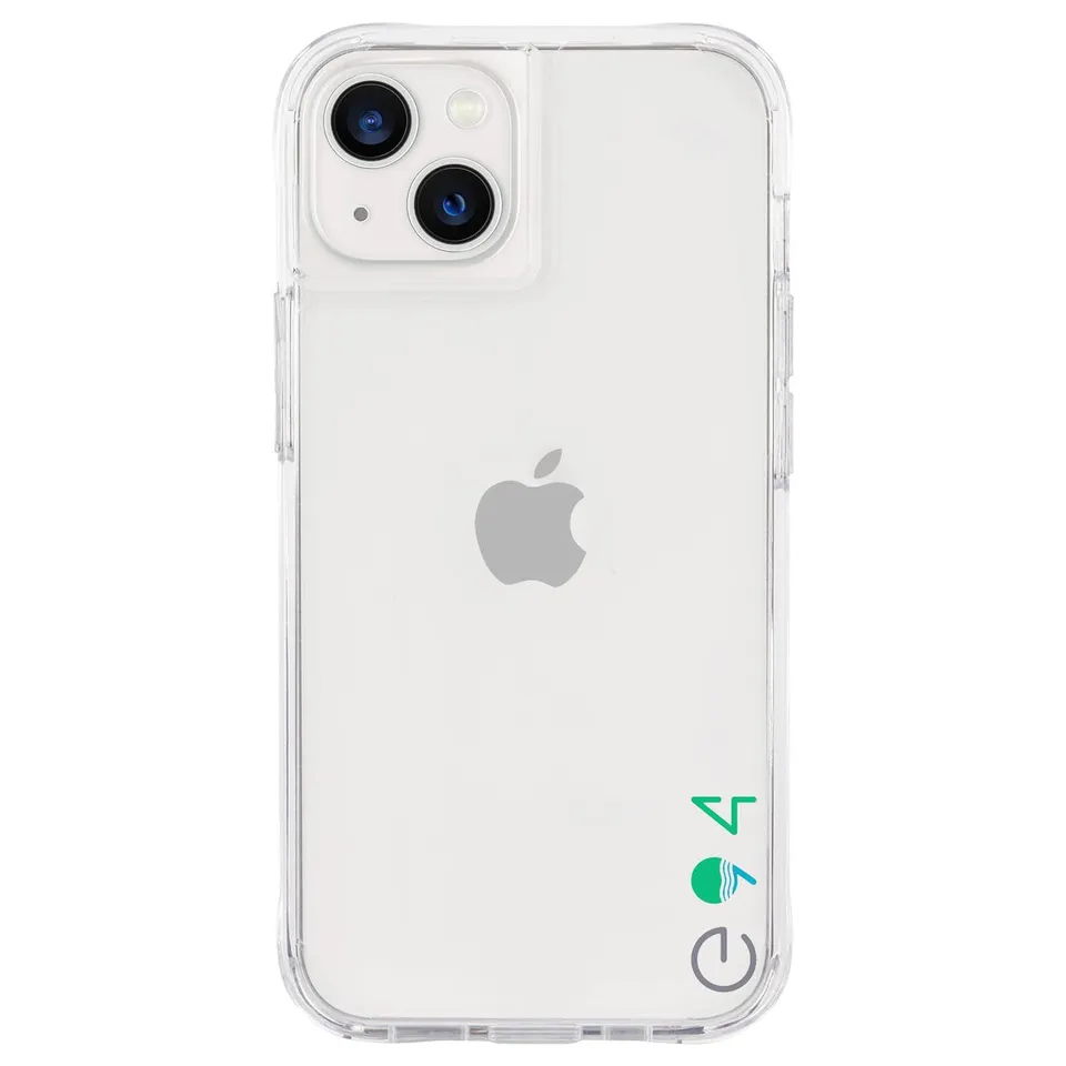 CASE-MATE Phone Cases Eco 94 (Clear) iPhone 13 coque transparente végétale