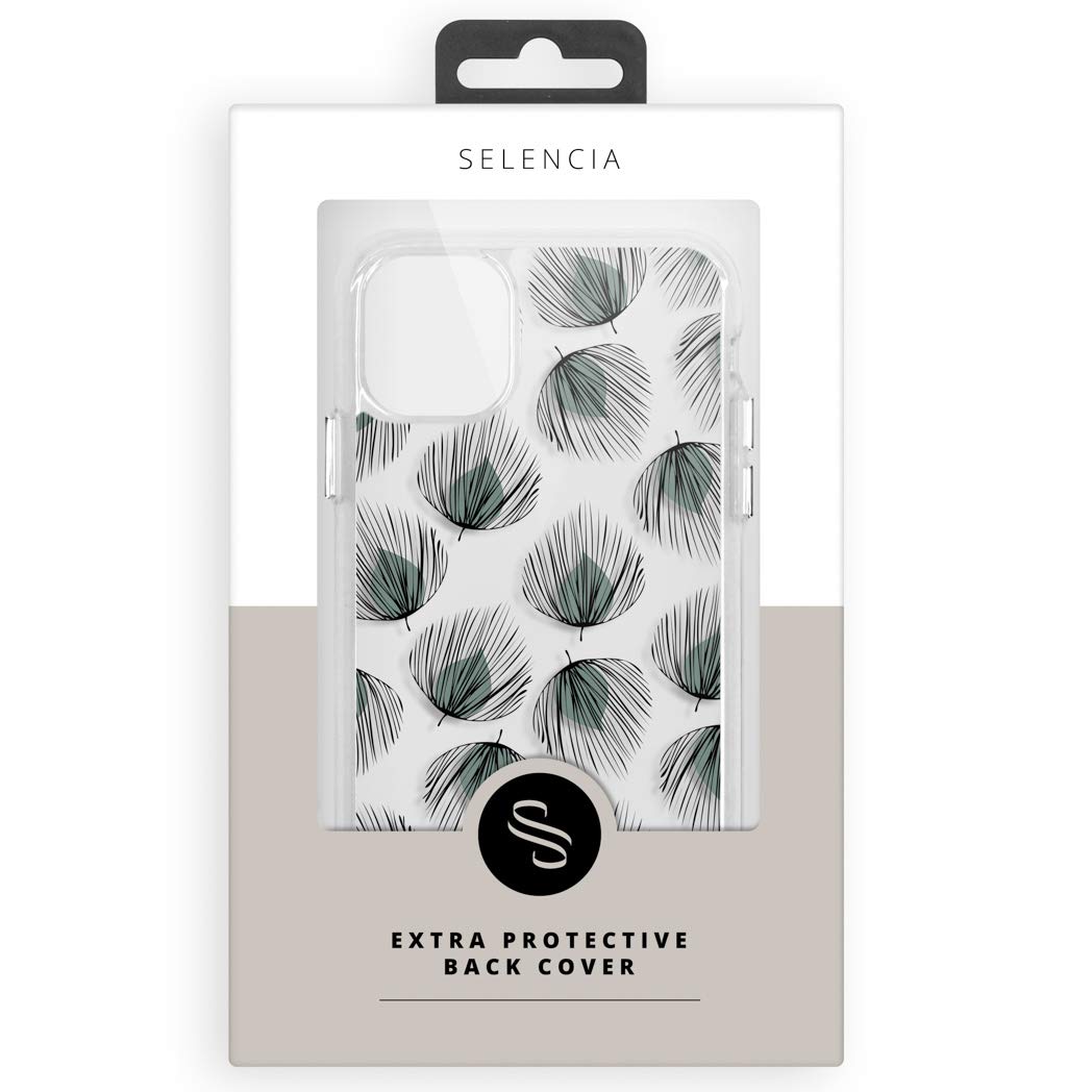 Selencia Coque arrière Zarya Fashion coque plumes iPhone