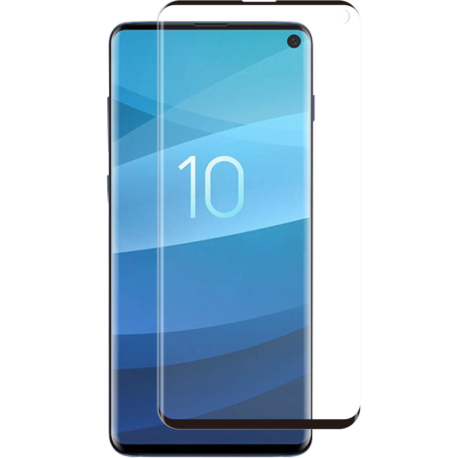 SELENCIA Protection d'écran Galaxy S10, verre trempé antibactérien