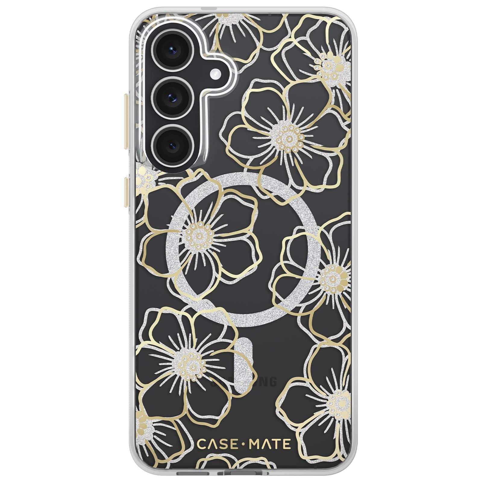 CASE-MATE Phone Cases Galaxy S25 FE coque Floral Gems antichoc
