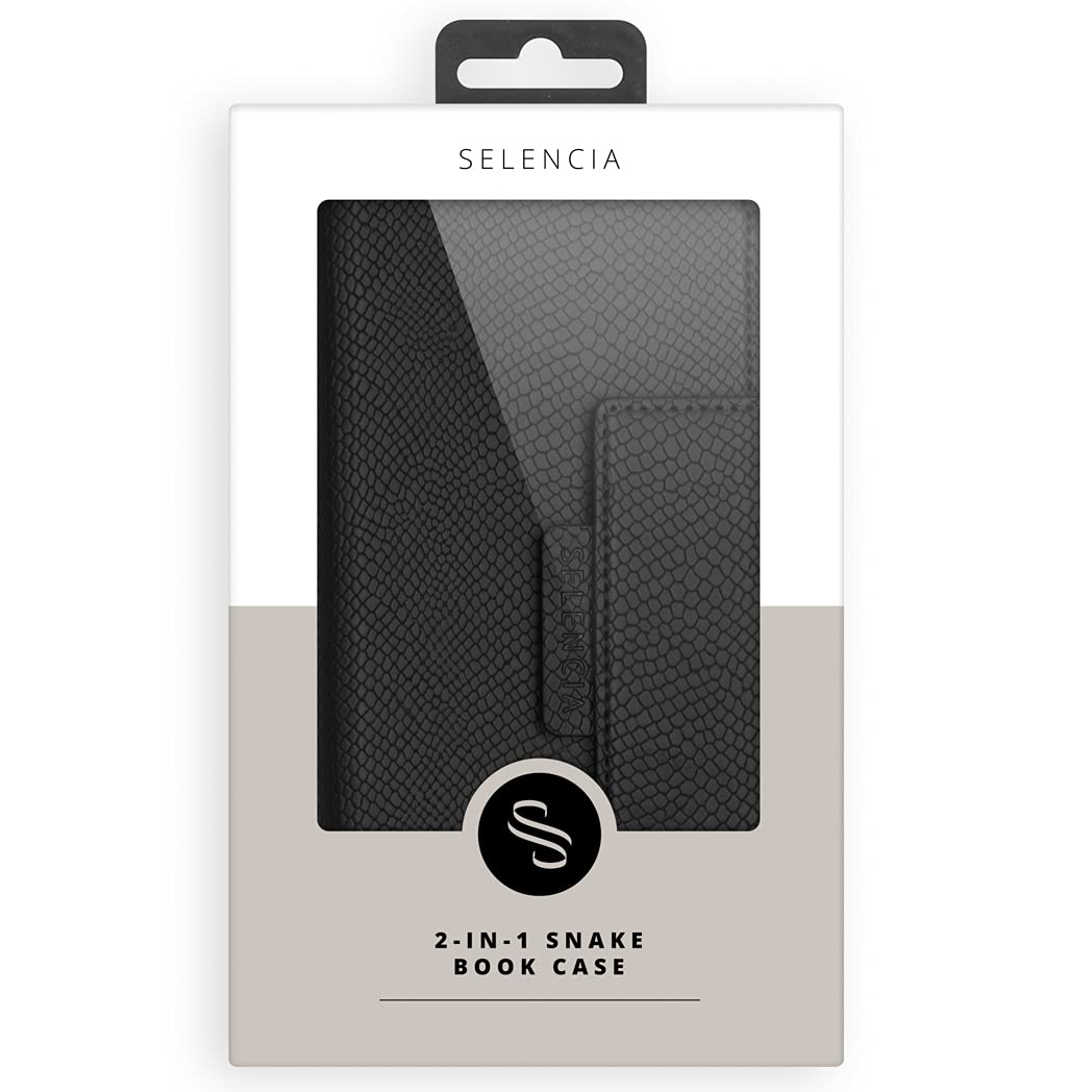 SELENCIA Llyr étui à rabat 2 en 1 iPhone 11 Pro serpent 4 cartes