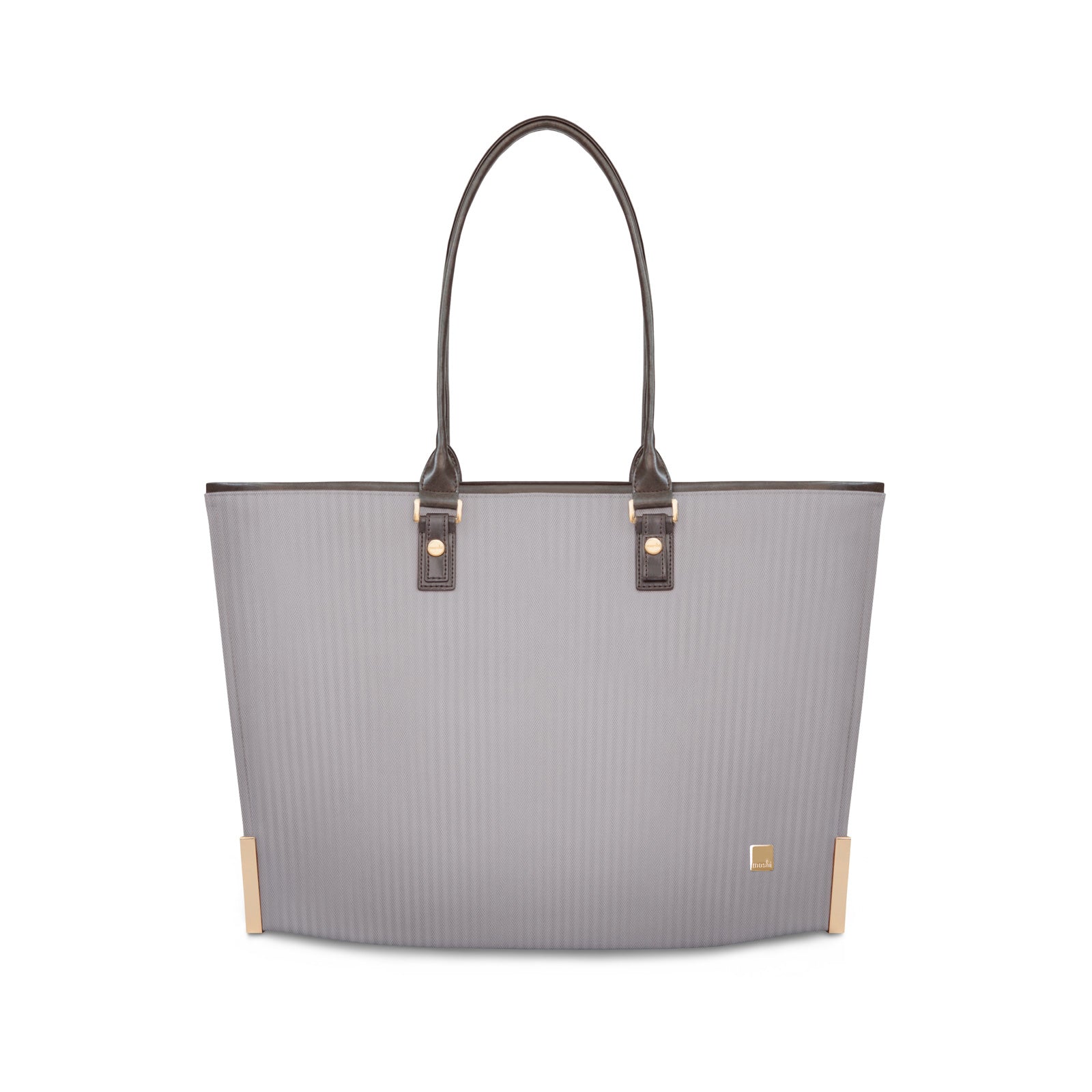 MOSHI Bags Aria Slim Lightweight Tote sac cabas Slate Black 13 pouces anti-RFID