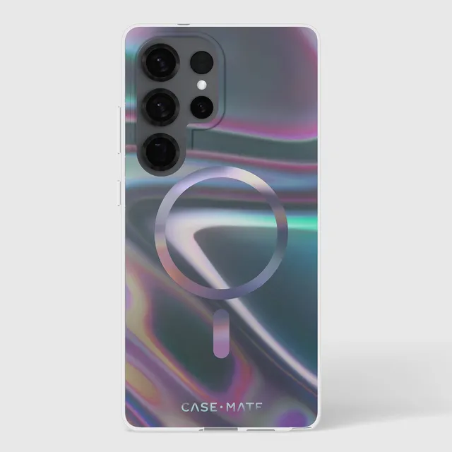 CASE-MATE Phone Cases Soap Bubble® with Magnet coque Galaxy S25 Ultra irisée