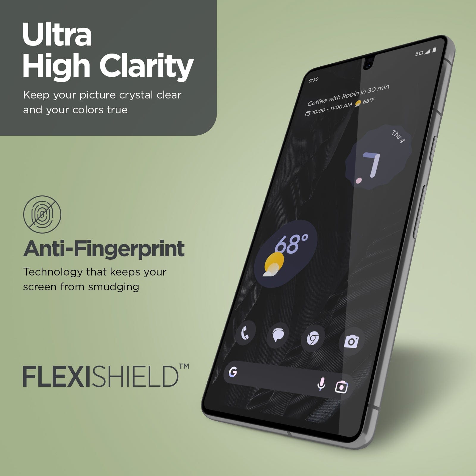 CASE-MATE Screen Protectors FlexiShield Pixel 7a film écran transparent