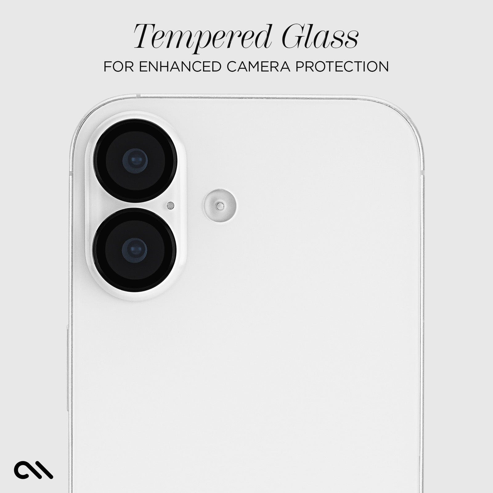 CASE-MATE Lens Protectors Camera Lens Protector iPhone 17 noir verre trempé