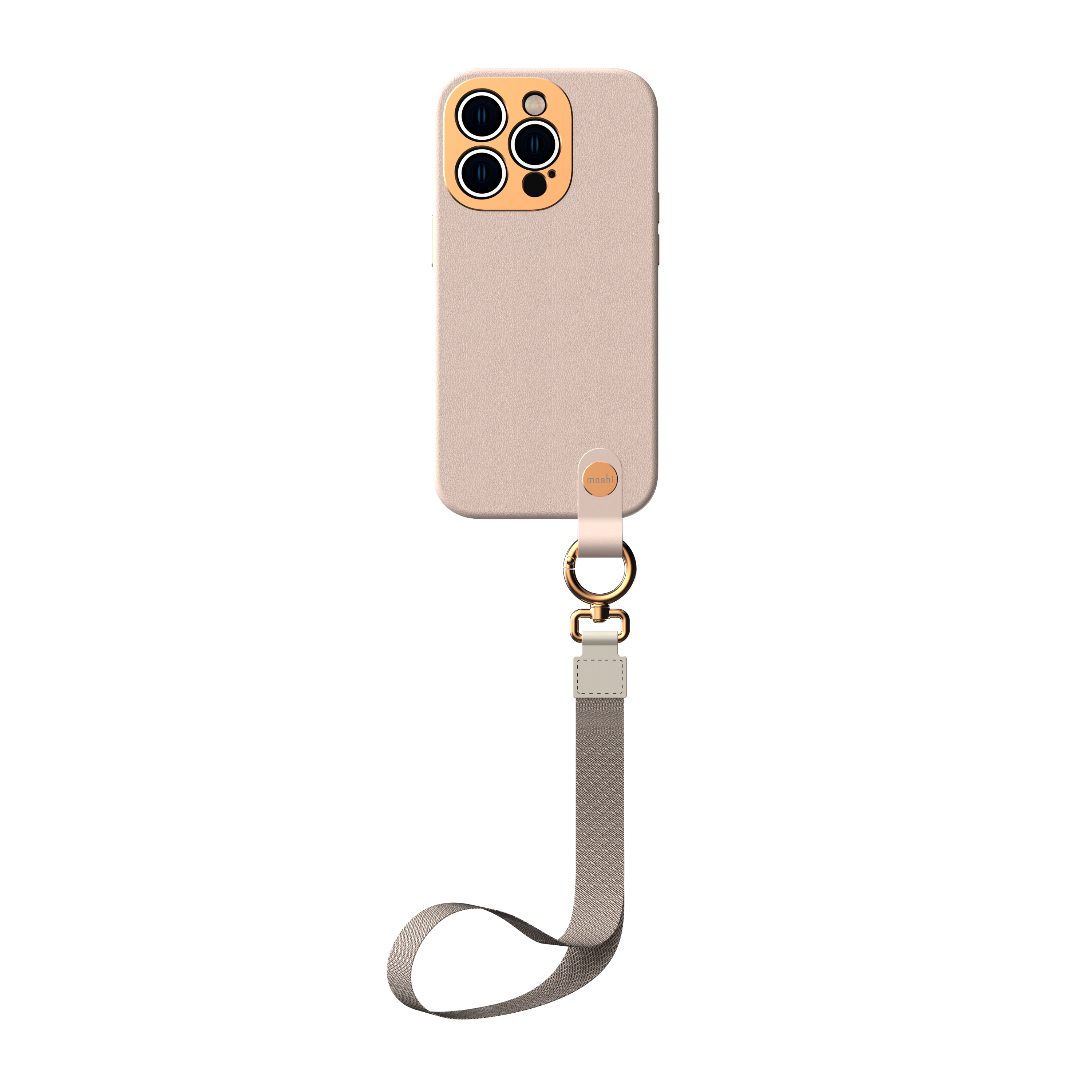 Moshi Accessories Wristlet Phone Strap dragonne téléphone beige Sahara