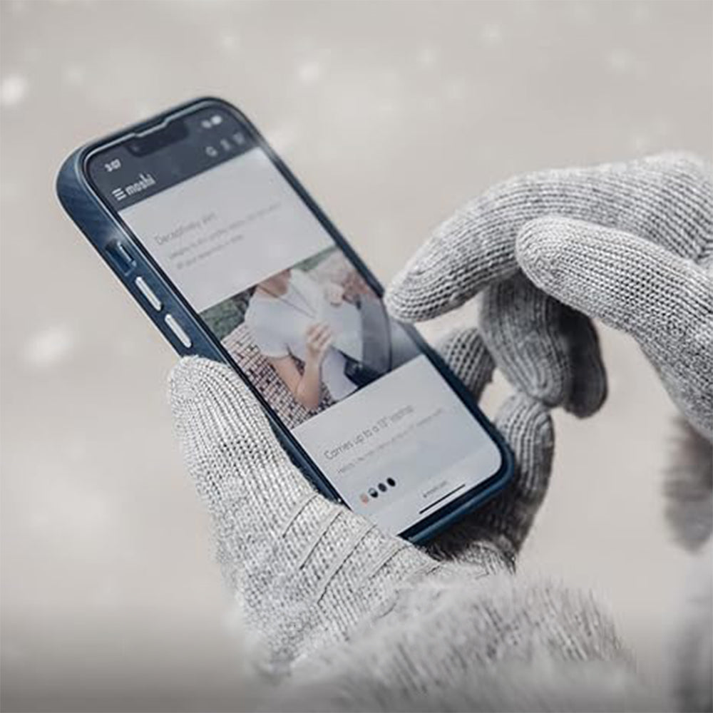 Moshi Accessories Digits Touchscreen Gloves 3.0 gants gris clair