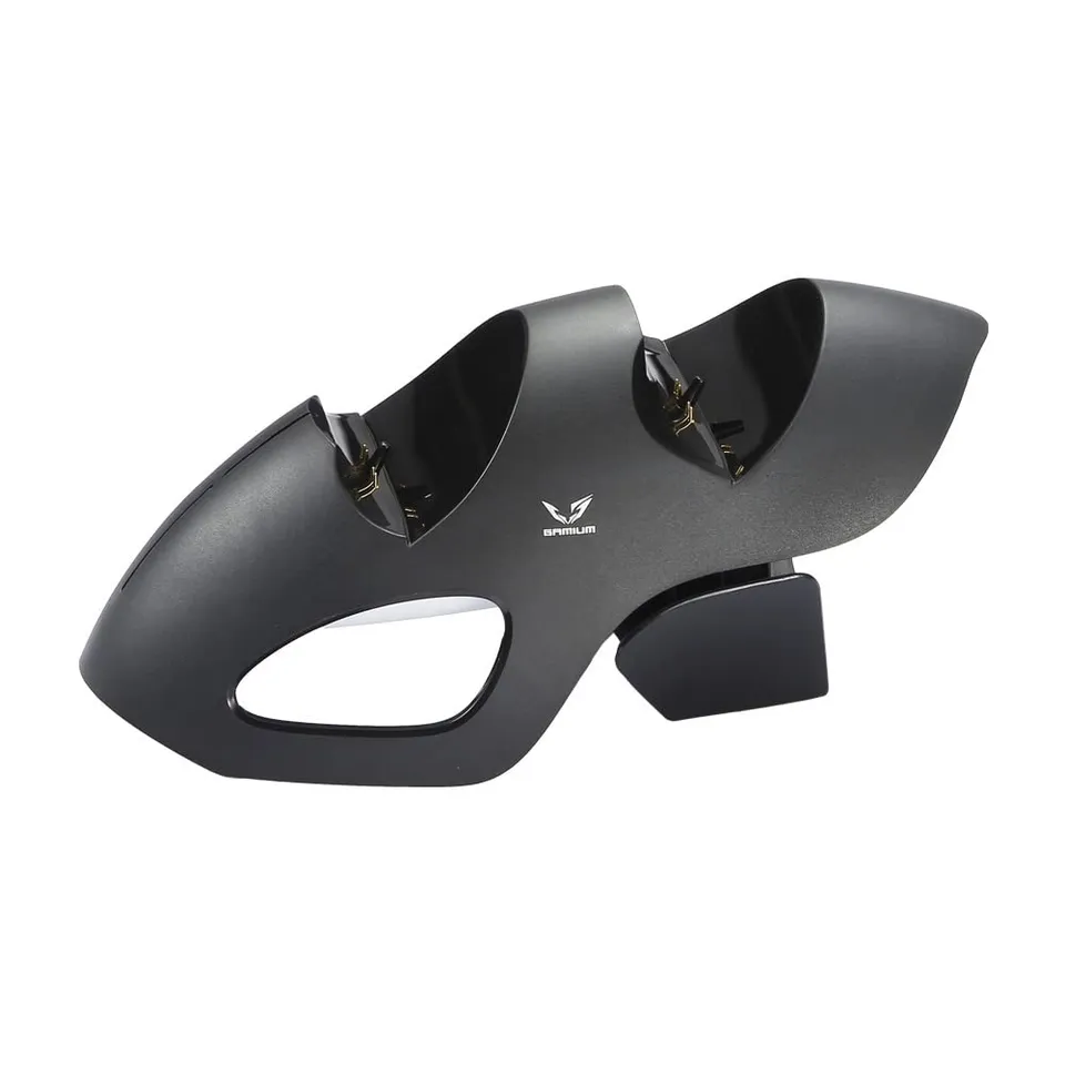 WE GAMIUM station de charge manettes PS5 double avec LED noire