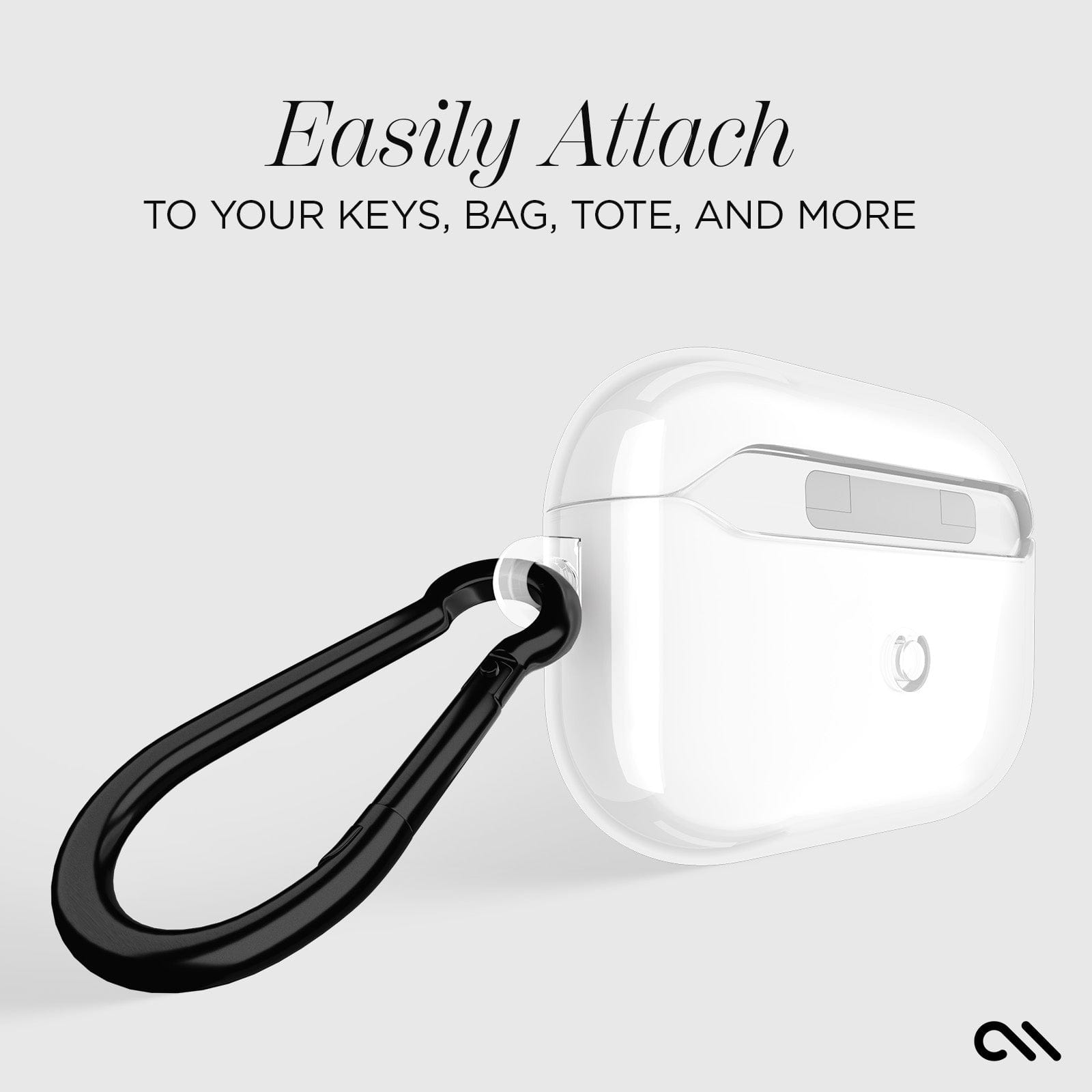 CASE-MATE AirPods Cases Tough Clear étui AirPods Pro 3 transparent