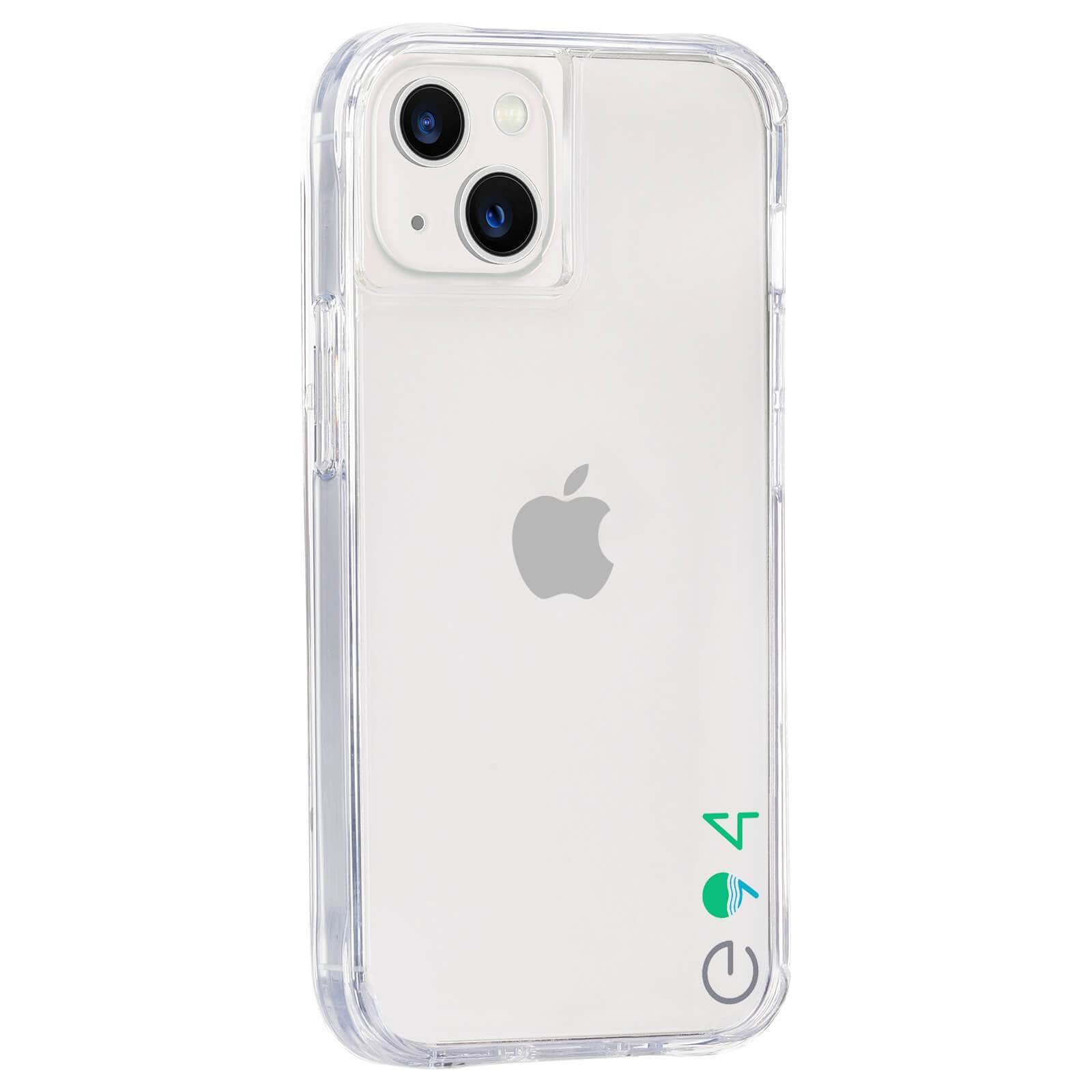 CASE-MATE Phone Cases Eco 94 (Clear) iPhone 13 coque transparente végétale