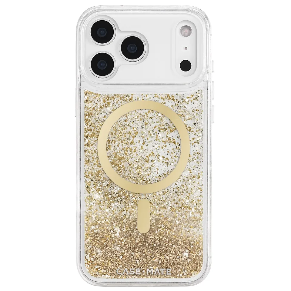 CASE-MATE Waterfall Gold MagSafe iPhone 17 Pro Max coque Waterfall Gold